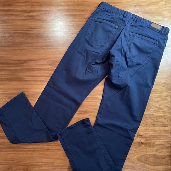 Casual blue pants - Massimo Dutti - Picture 5 of 6